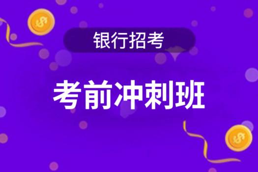 2025年银行招考《考前冲刺班》
